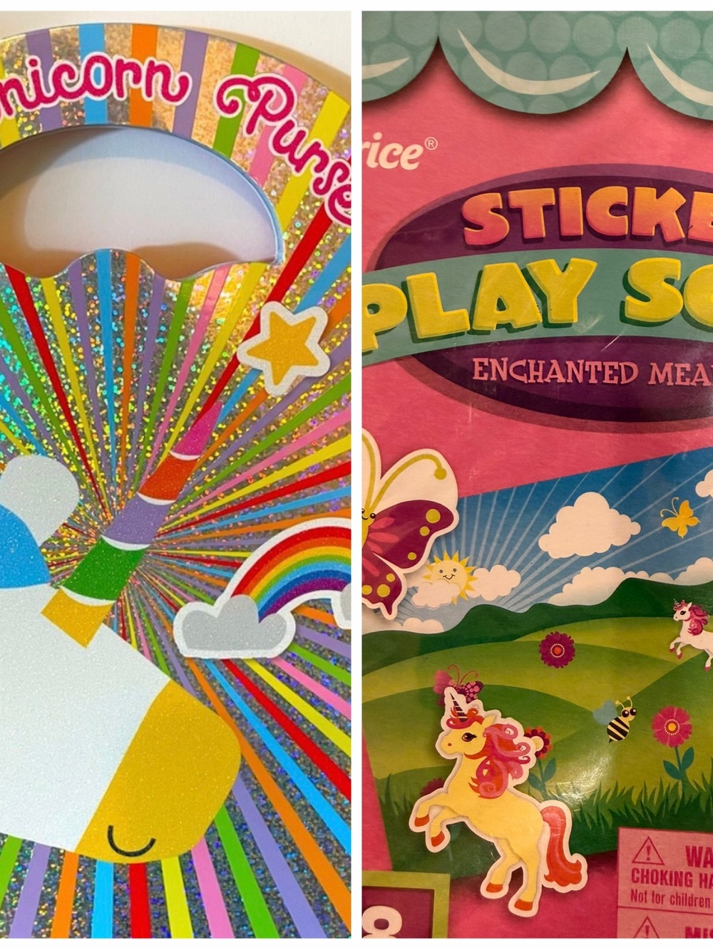 Kids Toys Darcie Unicorn Stickers Play Scene and Activity Book SET
